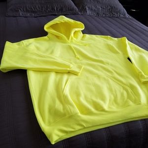 Gildan Dry Blend Sweatshirt Size L. Bright